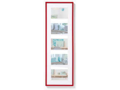 Rahmen New Lifestyle Galerie 5x10x15 cm rot
