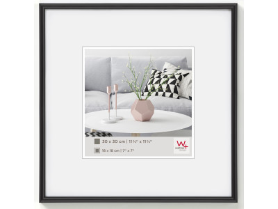 Rahmen Galeria 30x30 Schwarz