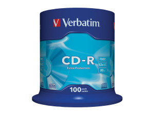 CD R 80MIN 52X 700MB 100ER