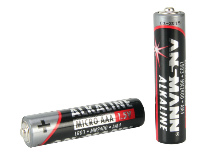 Ansmann Alkaline Micro AAA/LR0, 20er Box Batterien