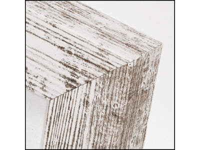 Nelson 30x30 cm weiß-vintage Holzrahmen