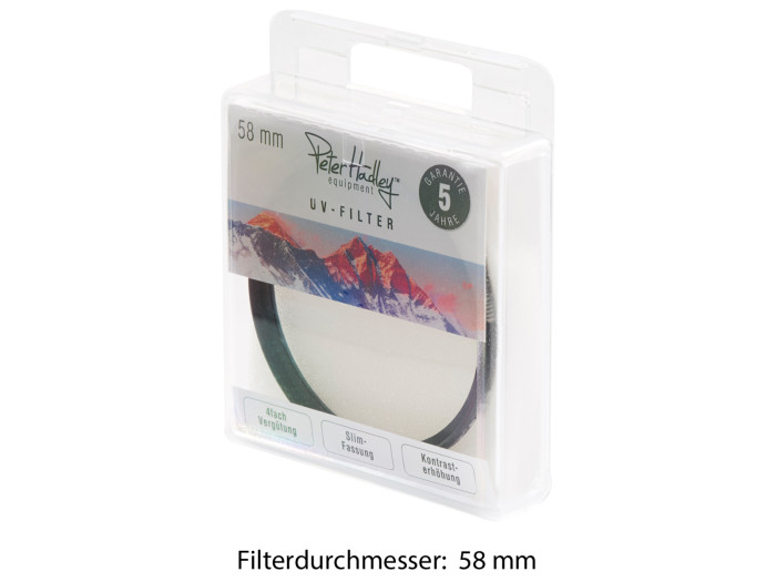 Peter Hadley MC UV-Filter Ø 58 mm