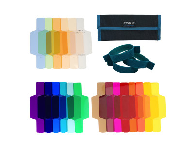 Blitzlicht Folien - Combo Filter Kit mit 20 Farben