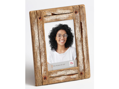 Rahmen Dupla 10x15 weiss/natur