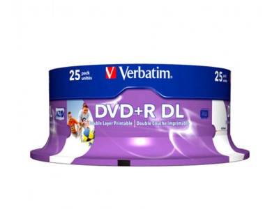 DVD+R DL InkJet 25er Spindel