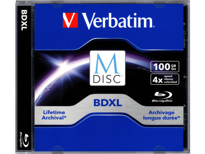 M-DISC BD-R XL 100GB, 1 St.