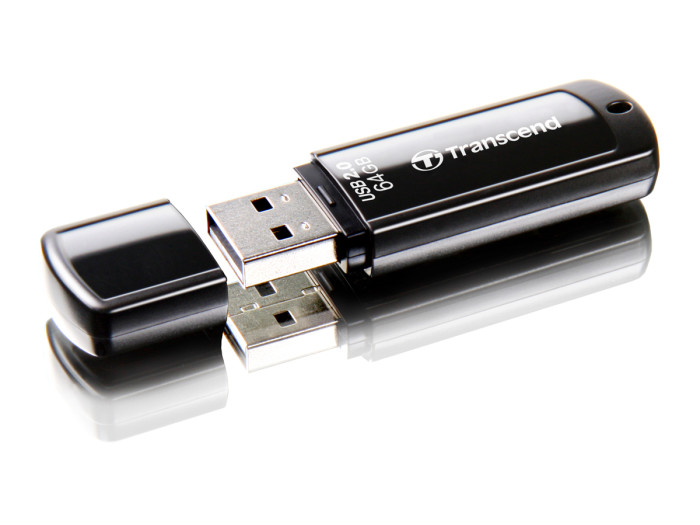 Transcend USB-Stick JetFlash 350 64GB schwarz