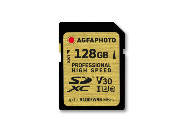 AGFA 128GB SDXC-Karte Prof. Highsp. UHS-I C10/U3/V30