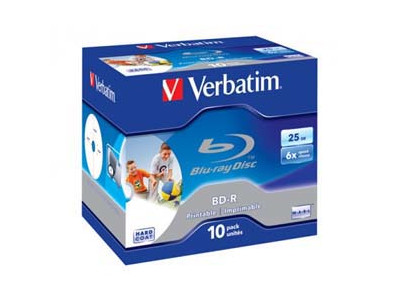 BD-R 25GB InkJet Blu-ray 10er Jewelcase