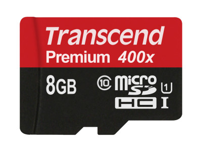 SD 8GB microSDHC Cl10 UHS-1 400x