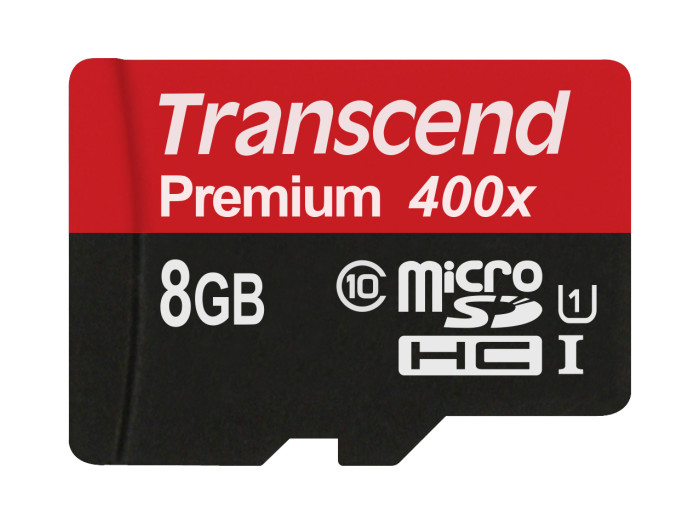 Transcend SD 8GB microSDHC Cl10 UHS-1 400x