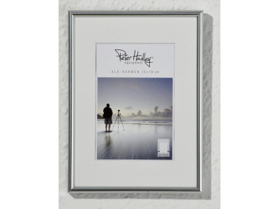 Tibet 10x15 cm silber-glanz, Alurahmen