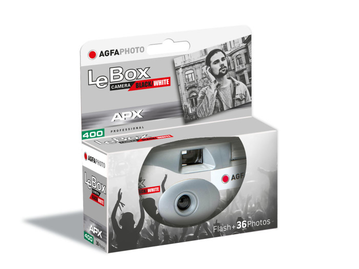 AGFA LeBox black/white Flash 400 36 Aufnahmen,