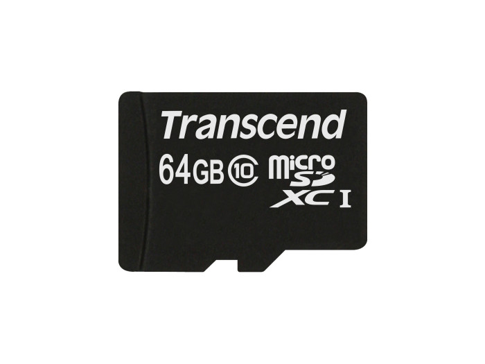 Transcend SD 64GB microSDXC-Karte Class10