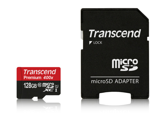 Transcend SD 128GB microSDXC Cl10 UHS-1 400