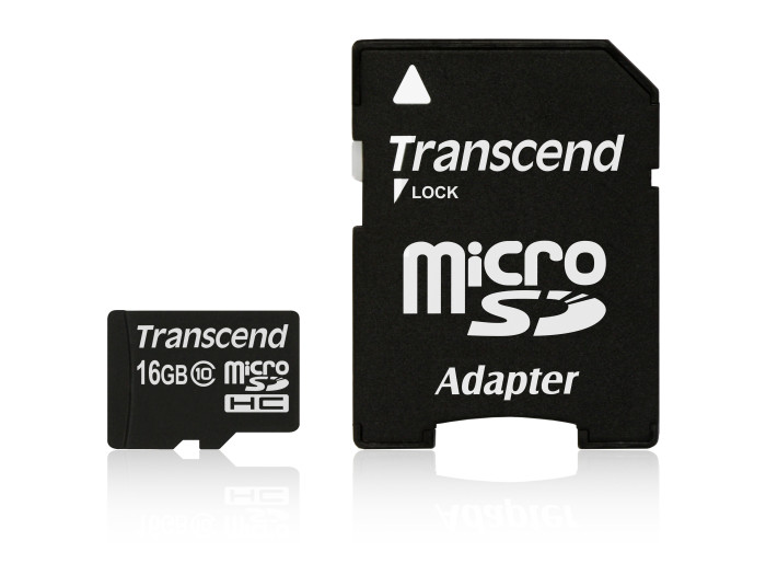 Transcend SD 16GB microSDHC-Karte Class10