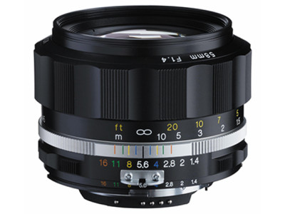 Nokton 58/1,4 Schwarz SLII-S für Nikon AI-S