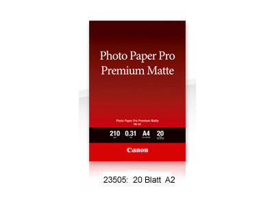 PM-101 Pro Premium Matt Papier A2, 20 Blatt