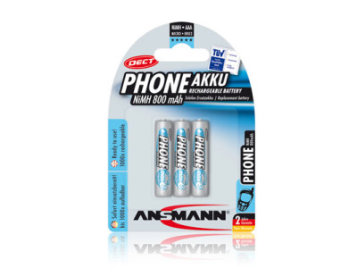 Akku maxE Phone Micro (AAA/HR03) 3er Blister