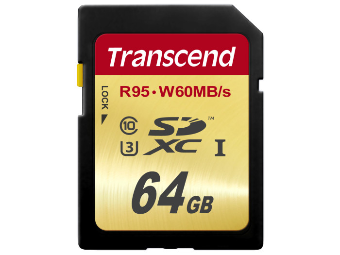 Transcend 64GB SDXC Class10 UHS-1 U3 Transcend 64GB SDXC Class10 UHS-1 U3