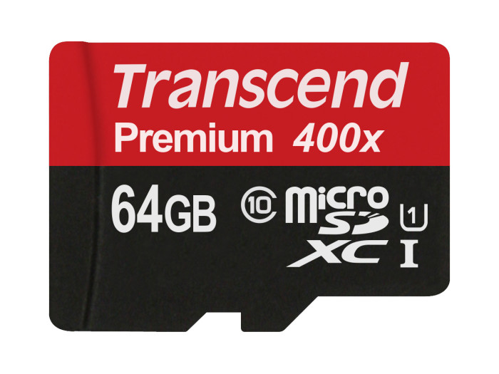 Transcend SD 64GB microSDXC Cl10 UHS-1 400x