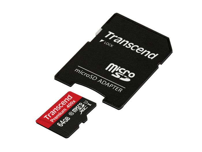 Transcend SD 64GB microSDXC Cl10 UHS-1 400x