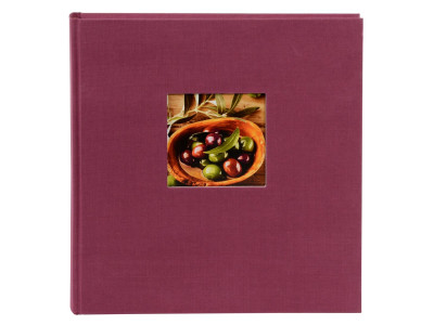 Bella Vista fuchsia, 25x25 cm 60 weiße Seiten