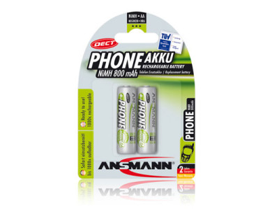 Akku maxE Phone Mignon (AA/HR6) 2er Blister