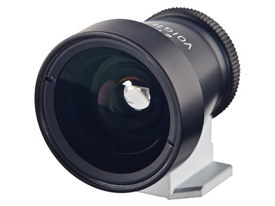 Sucher 21/25 mm Metall Schwarz