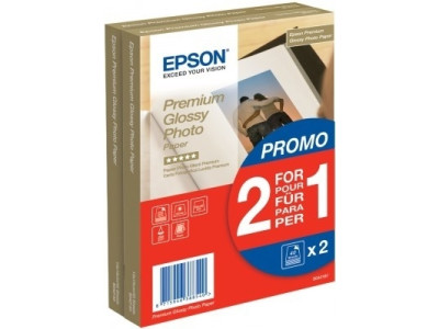Premium Glossy Photo Papier 10x15 2 x 40 Blatt 255