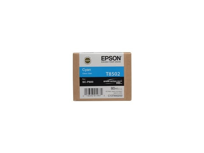 Epson T8502 cyan 80 ml Tinte für SC-P800