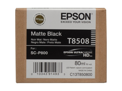 T8508 matte black 80 ml Tinte für SC-P800