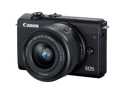 EOS M200 + EF-M 15-45/3,5-6,3 IS STM Schwarz